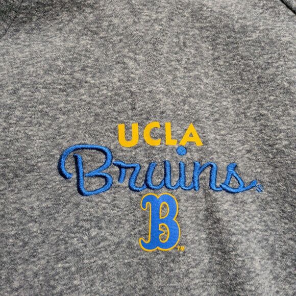 UCLA Bruins Hoodie Sweatshirt Mens XL‎ Champion Heathered Gray Pullover Workout - Picture 2 of 10